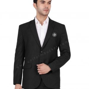 Black Formal Blazer For Men